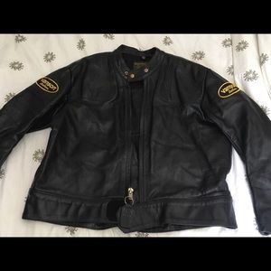 Vanson leather jacket size 54/lg/XLG